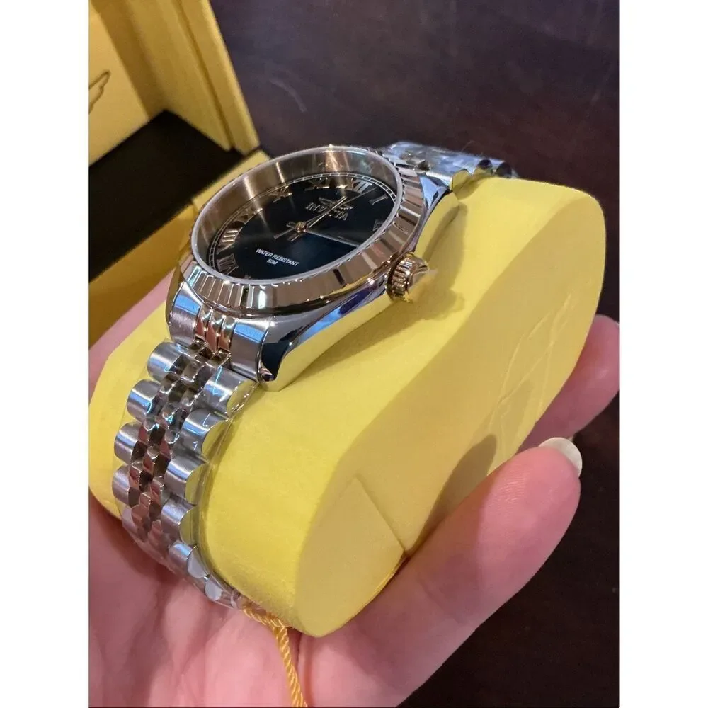 Invicta Specialty Windsor Women’s Two-Tone Watch with Black Dial 36 mm 47413